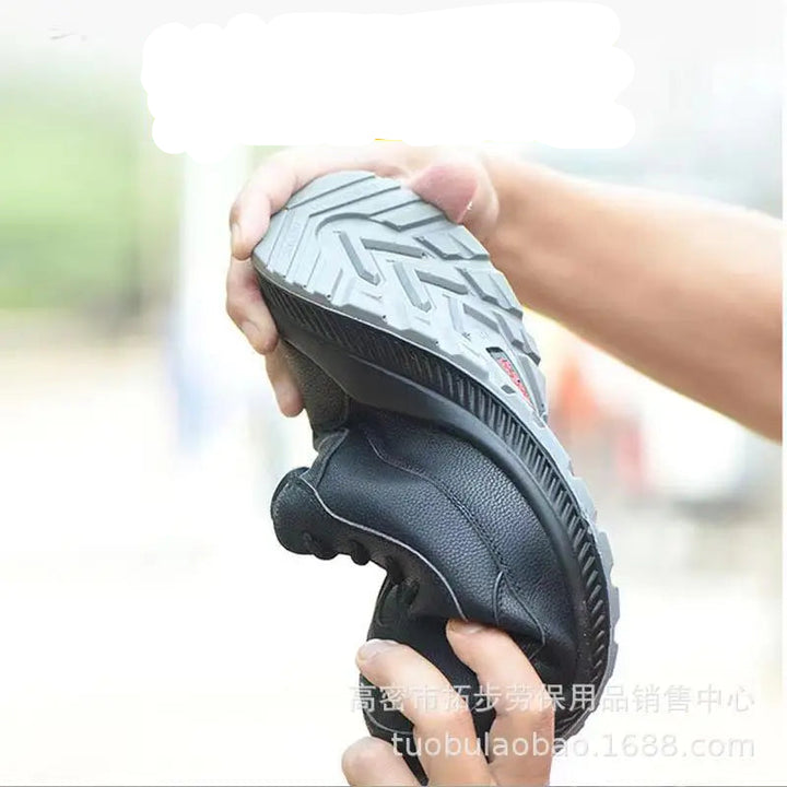 Insulated Safety Work Shoes Electrician Anti-impact Wear-resistant Injection Moulded Sole Breathable Protective Labor Protection