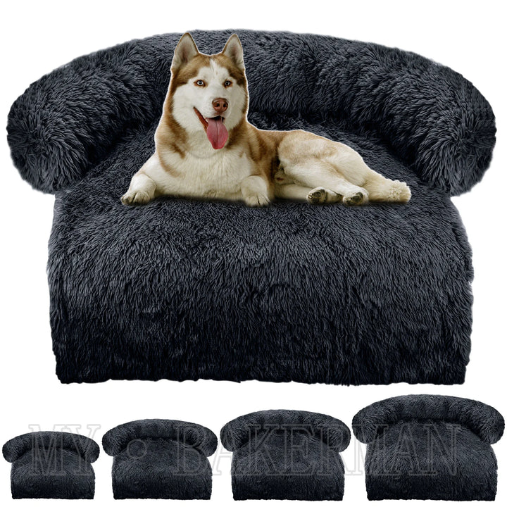 Pet Bed Sofa For Dog Bed Warm Nest Washable Soft Furniture Protector Mat Cat Blanket Large Dogs Sofa Bed