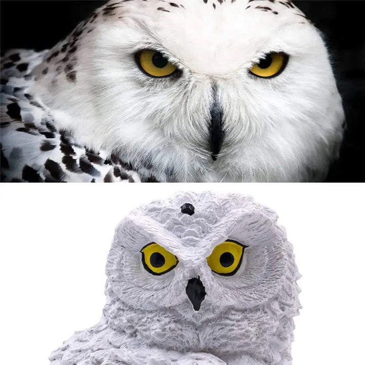 Solar Owl Ground Light LED Outdoor Courtyard Lamp Garden Light Waterproof Stake Light Pathway Decor Solar Patio Ground Lantern