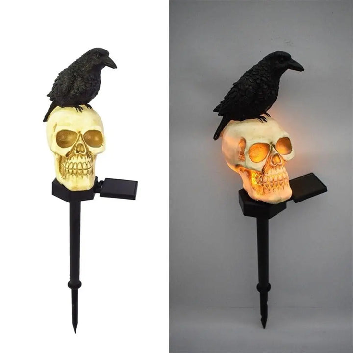 Halloween Outdoor Light Skeleton Ghost Horror Grimace Lighting Garden Decoration