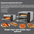 Pizza Oven Commercial Electric Food Baking Equipment Stainless Steel Single And Double Layer Can Bake 9 "/12" Roast
