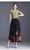 Thin Chinese Style Floral Chiffon Wide Leg Pants Women Tie Die Printed Button Loose High Waist Vintage Straight Trousers