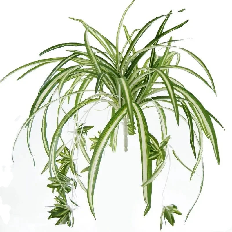 Simulation 5-pronged Phnom Penh Spider Plant Wedding Scene Layout Plant Wall Accessories Bunch Fake Flowers Home Decoration