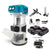 6 Speeds Brushless Hand  Electric Trimmer Cordless Wood Router Woodworking Engraving Slotting Power Tool for Makita 18V Battery