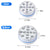 Updated Submersible LED Lights with Remote Underwater Pool Light IP68 Magnet 13 LED Bright Lamp RGB for Pond/Pool/Aquarium