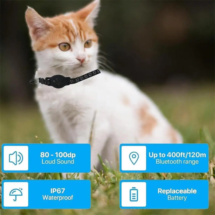 2 Kinds of Multifunctional Pet Smart GPS Trackers Cat Trackers GPS Collar Pet Kitten GPS Collar Pets Accessories iOS compatible