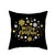 1pcs/set Christmas Black Gold Cushion Cover Merry Christmas Decorations for Home