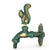 Vidric Outdoor Decorativ Garden Faucet Animal Shape Bibcock Green/Antique Brass Tap Washing Mop/Garden Watering Animal Faucet