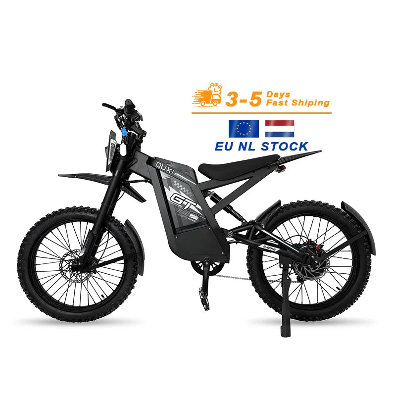 STLF  Factory Wholesale Cheap Price Electric Mountain Bike Steel Frame Lithium Battery Ebike Electric Dirt Bike GT2000 for A
