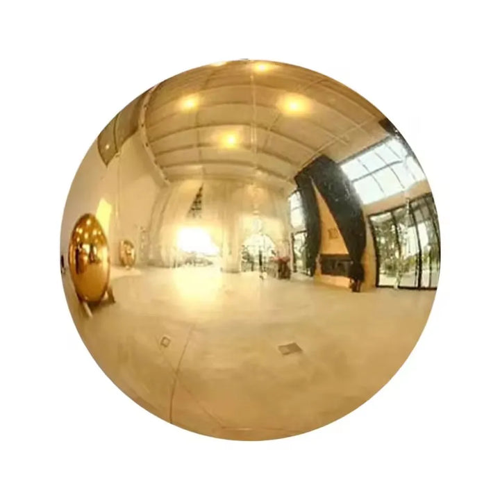 Giant event decoration PVC ball mirror balloon, inflatable reflective ball, shiny inflatable mirror ball