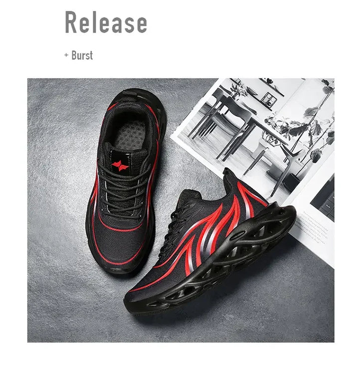 Men Sports Shoes Luxury Casual Sneakers Mesh Running Shoes Summer Lightweight Platform Fashion Basketball Walking Shoes for Men