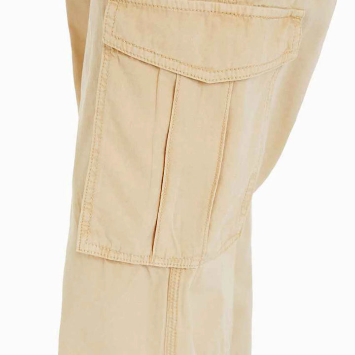 Women'S Adjustable Straight Fit Cargo Pants Adjustable Baggy With Pockets  Elastic Waist Casual Cargo Pants Relaxed Fit Pull On