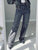 MiuKoMiYa Straight Leg Jeans For Women High Waist Gray Long Wide Denim Pants Vintage Blue Boyfriend Jeans