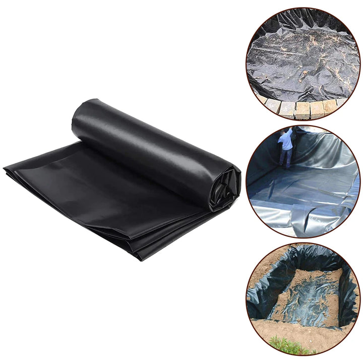 Pond Liner Premium Heavy Duty Pond Liner For Garden Ponds Fountains Waterfalls Fish Ponds for Protective Pond Environment