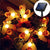20/50/100 LED Solar Cute Bee Fairy String Lights Garden Fairy Lights 8 Mode Outdoor Lighting for Easter Christmas Wedding Decor