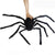 Large Black Spider for Halloween, giant spider decoration, professional accessories, for outdoor yard, scary decoration