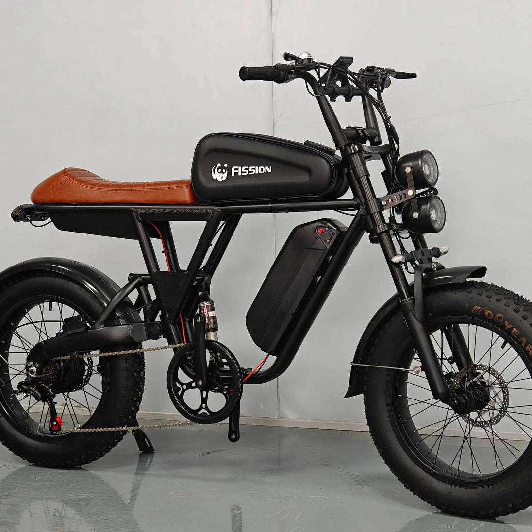 STLF 20 inch snow electric power bicycle retro motorcycle electric bicycle