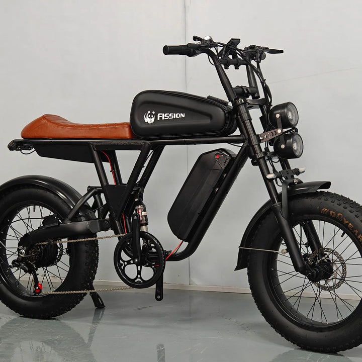 STLF 20 inch snow electric power bicycle retro motorcycle electric bicycle