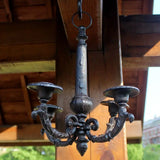 European garden garden retro hanging candlestick creative nostalgic wax table decoration candlestick