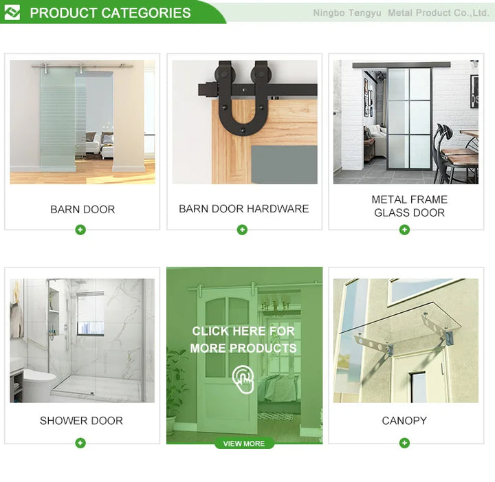 Hardware Kit Folding Barn Sliding Door