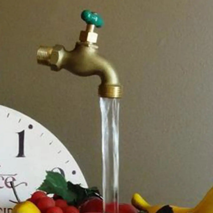 Float Faucet Fountain  Delicate Floating Tap Holiday Gift Invisible Spout  with Pipe Watering Can Fountain
