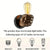 Vintage Wall Lamp Resin Fist lights For Bar Restaurant Coffee Shop Decoration Wall light Left Right Hand Indoor Lighting E27