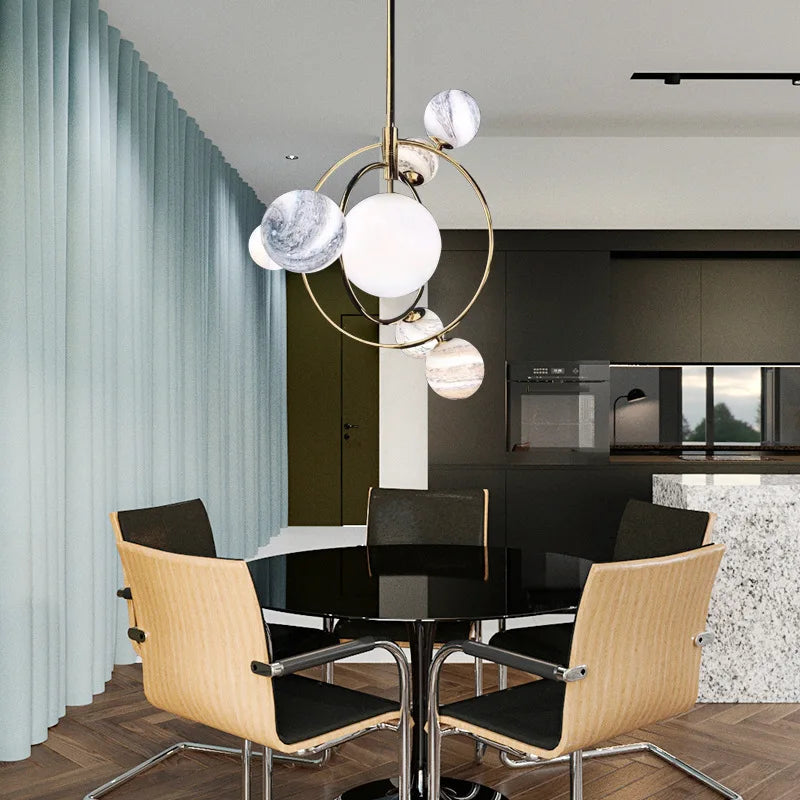 Modern Minimalist Led Chandelier  for Living Room Dining Room Food Tables Child Bedroom Pendant Lights Home Decor Light Fixture
