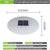 RGB Solar Pool Light Ambient Inflatable Courtyard Lawn Terrace Party Beach Outdoor Solar Floating Pool Light
