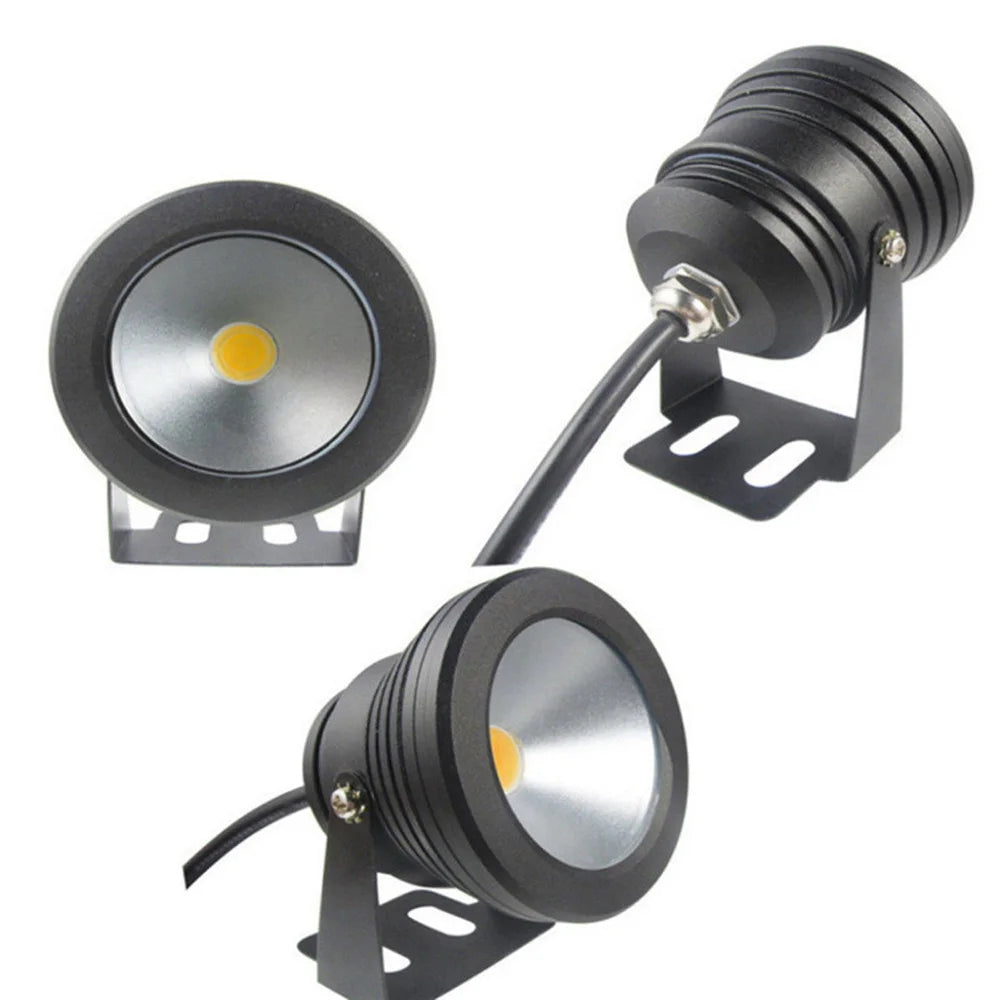 10w RGB LED Flood Light Underwater Fountain Pool Pond Aquarium Waterpr ...
