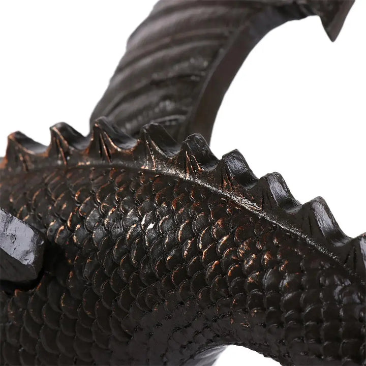 Realistic Garden  Spray  Resin Water Spray Dragon Staue Outdoor Decoration