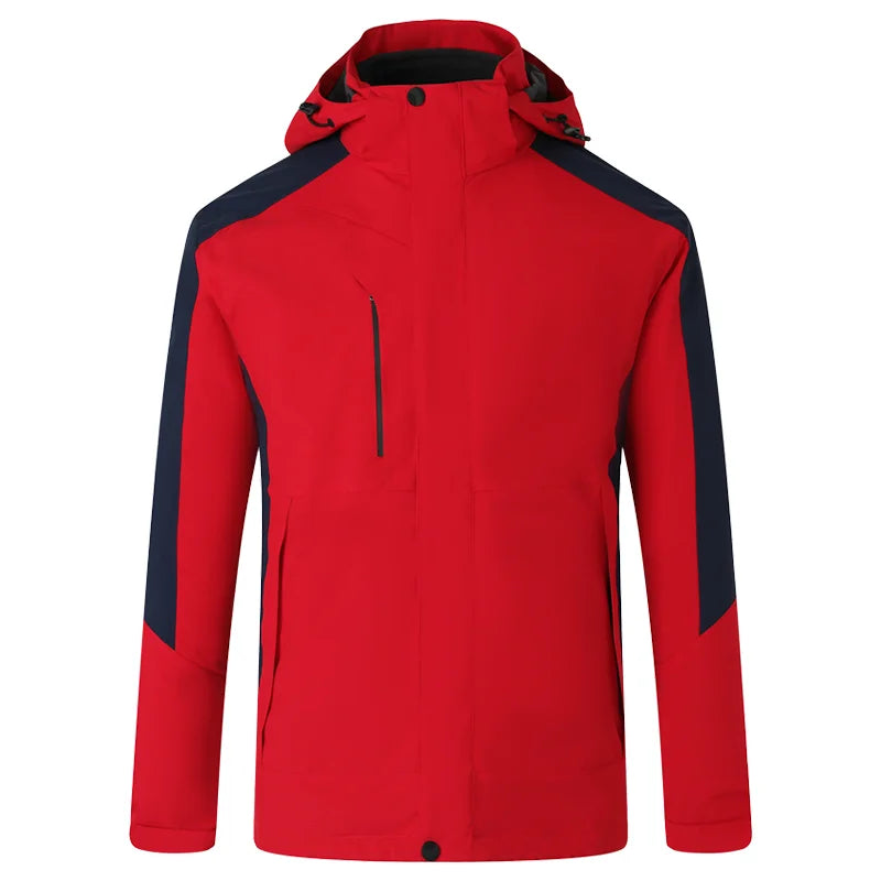 Outdoor Windproof Waterproof Warm Jacket Custom Logo Company Team Casual Hoodie Print Design High Quality Sweatshirt Embroidery