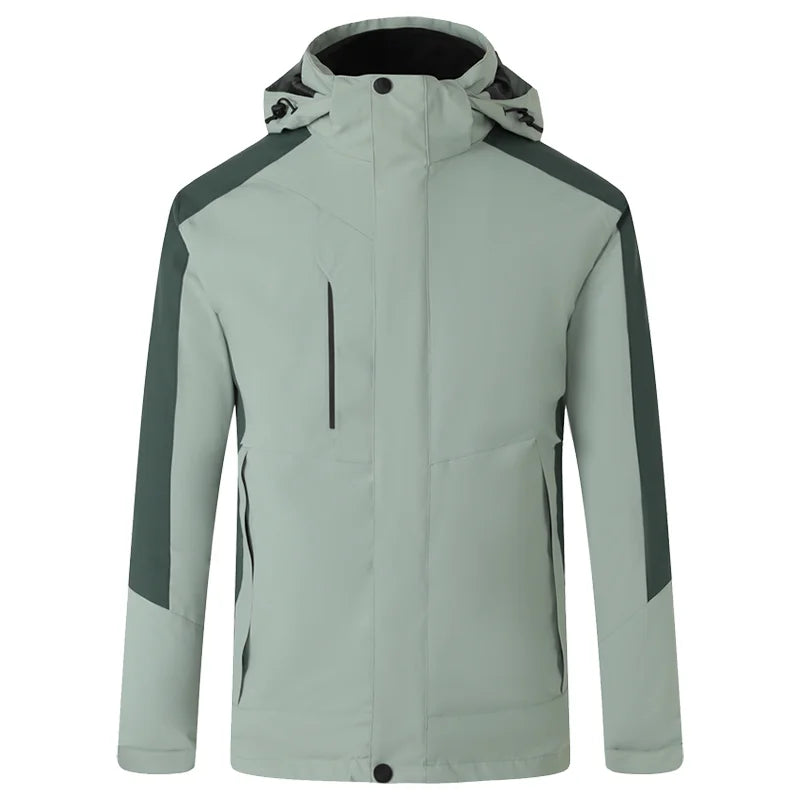 Outdoor Windproof Waterproof Warm Jacket Custom Logo Company Team Casual Hoodie Print Design High Quality Sweatshirt Embroidery