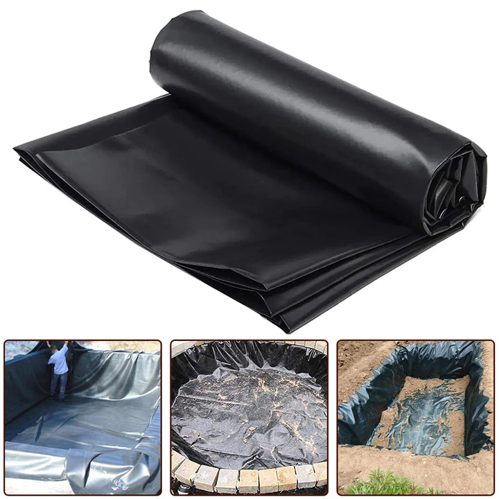 Pond Liner Premium Heavy Duty Pond Liner For Garden Ponds Fountains Waterfalls Fish Ponds for Protective Pond Environment