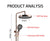 Rose Gold Shower Faucet Bathroom Hot Cold Mixer Bath Shower System Bathtub Wall Mount Round SPA Rainfall Luxury Set