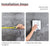 10Pcs Self-Adhesive 3D Wall Sticker DIY Brick Stickers Home Kids Room Kitchen Ceiling Decor No Odor No Pollution Wallpaper 70X77