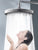 New 6 Modes Big Panel Large Flow Supercharge Rainfall Shower Head High Pressure Top Rain Shower