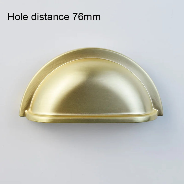 TENCHTWO Retro Kitchen Furniture Handle Black Silver Shell Drawer Door Knobs Wardrobe Cupboard Closet Shoe Cabinet Knob And Pull