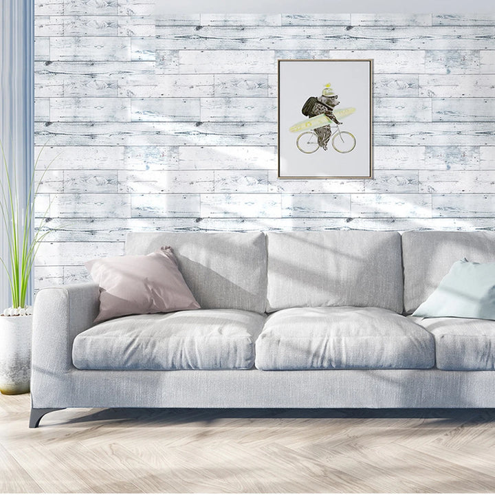 Wood Vinyl Wallpaper Roll Wood Grain Self Adhesive Wallpaper Kitchen Wardrobe Cabinet Furniture Contact Paper Renovation Door