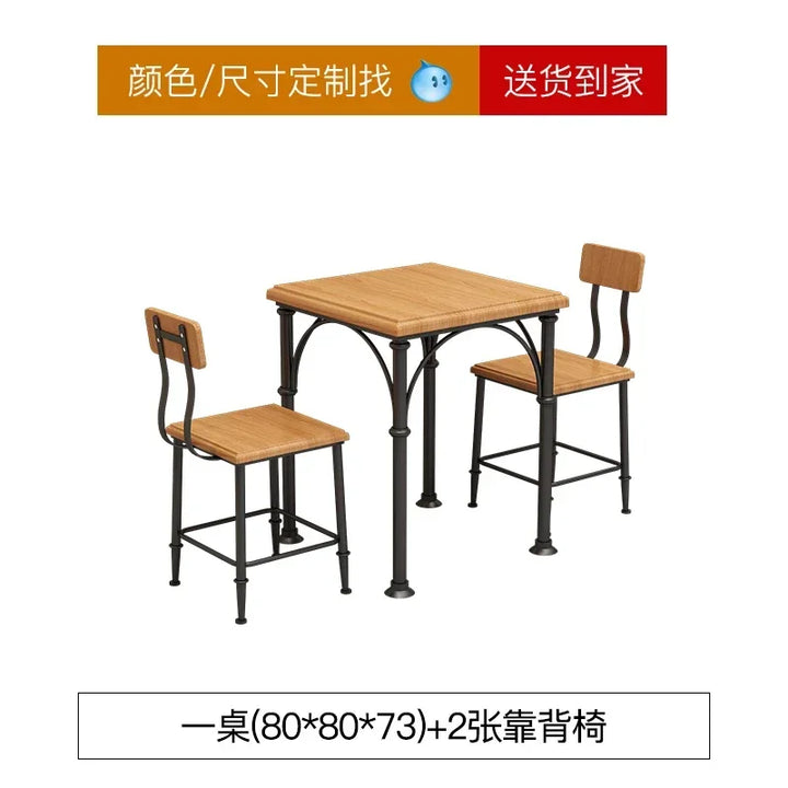 JB Light Luxury Dining Table Kitchen Unique Wooden Space Saving Modern Tables Conference Side Small Mesas De Comedor Furniture