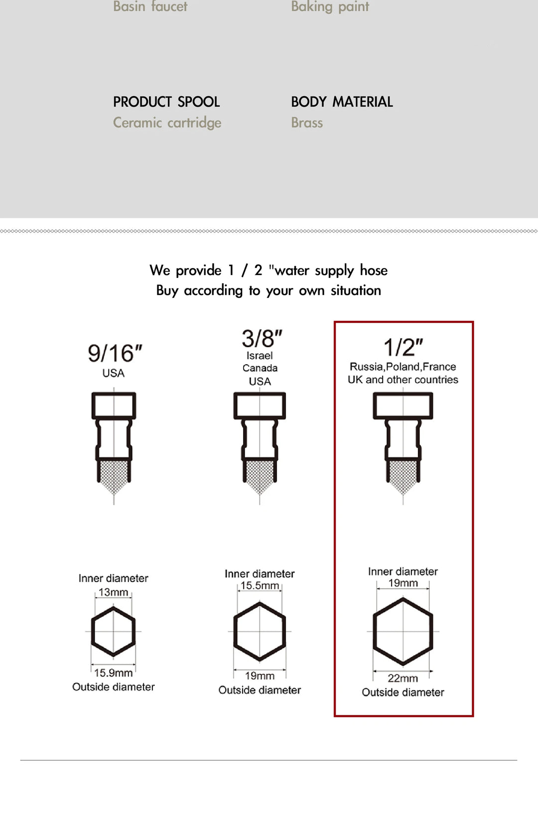 Luxury brass rose gold bathroom faucet with simple design, one hole single handle cold and hot dual control basin Tap
