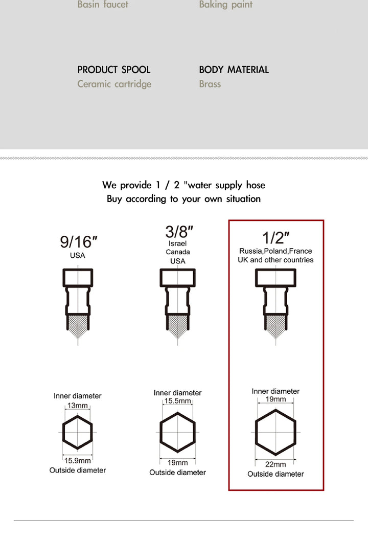 Luxury brass rose gold bathroom faucet with simple design, one hole single handle cold and hot dual control basin Tap