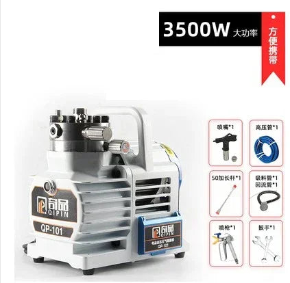 4800W 220V Professional airless spraying machine with Pure copper Motor Spray Gun Airless Paint Sprayer  painting machine tool H