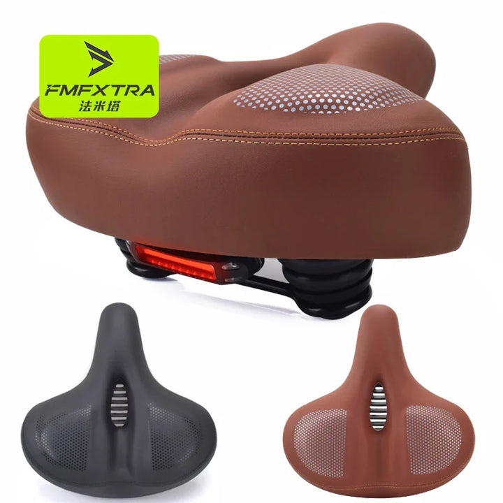 Bicycle Seats for Comfort Men  Women Oversized & Extra Soft Padded Bike Seat Cushion Comfortable Large Bike Saddle Mountain