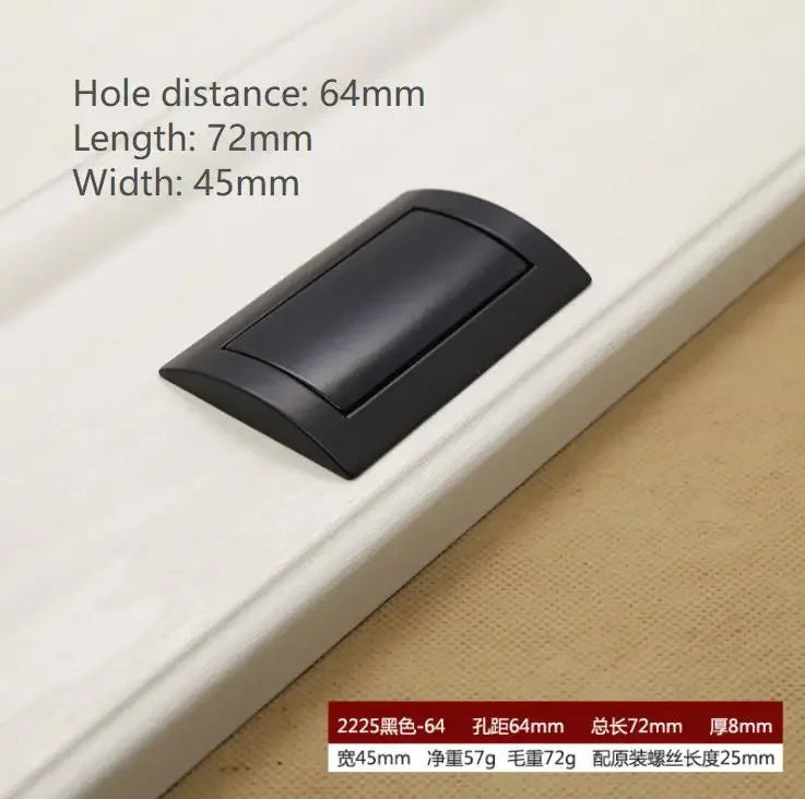 American Style Piano Black Hardware Cabinet Knob Handle European Style Garden Cabinet handle  Cabinet Knob Door Pull