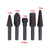 5pcs/set Woodworking Rotary Files Grinding Head Embossing Rotary File Wood Carving Tools Round Shank File Drill Bits Hand Tools