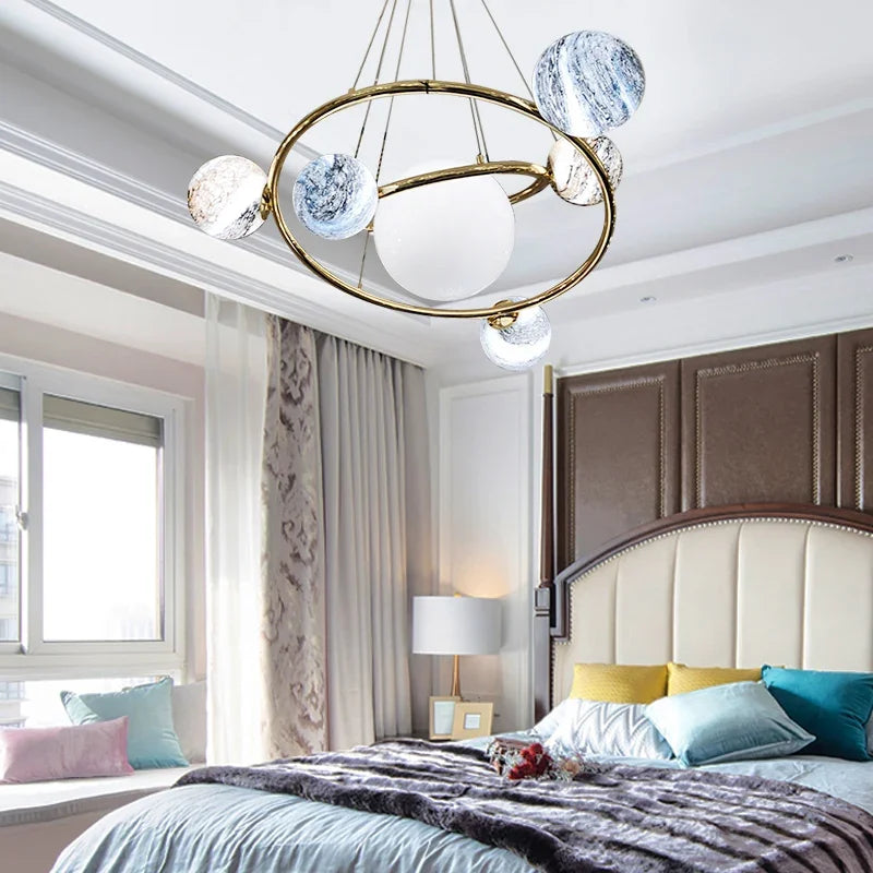 Modern Minimalist Led Chandelier  for Living Room Dining Room Food Tables Child Bedroom Pendant Lights Home Decor Light Fixture