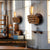 Vintage Wall Lamp Resin Fist lights For Bar Restaurant Coffee Shop Decoration Wall light Left Right Hand Indoor Lighting E27