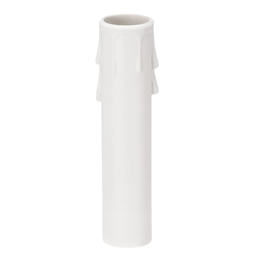 12Pcs Candle Tube Table Lamp Base Candle Lamp Holder Tube Candle Lamp Base Sleeve Candle Bulb Base Cover for E12 Chandelier