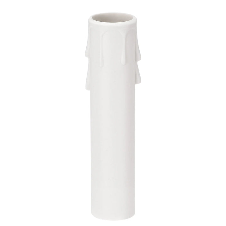 12Pcs Candle Tube Table Lamp Base Candle Lamp Holder Tube Candle Lamp Base Sleeve Candle Bulb Base Cover for E12 Chandelier