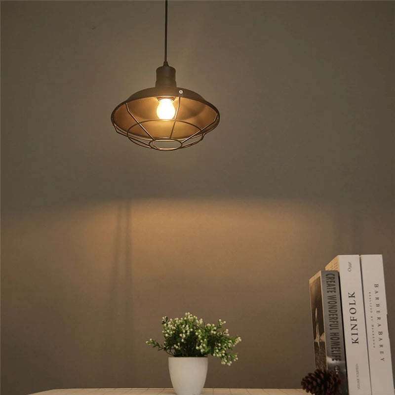 American Loft Industrial Retro Iron Pendant Lights
